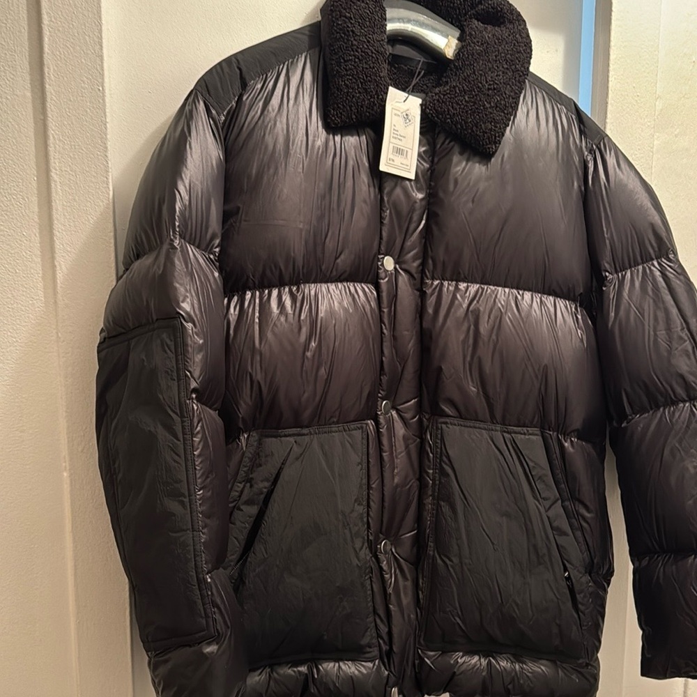 Theory three-quarter coat